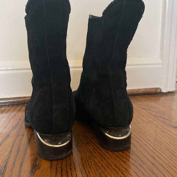Alexander Wang Black Suede Boots - Picture 2 of 2